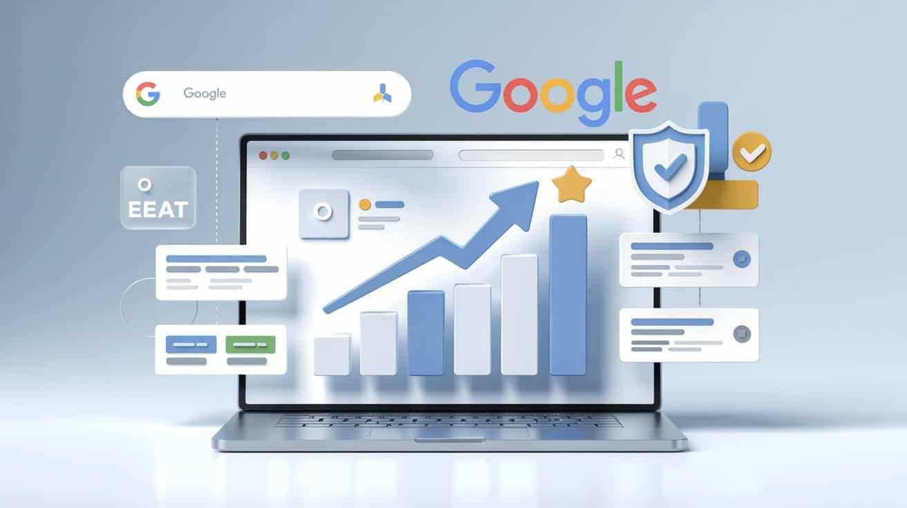 EEAT SEO examples showing trusted content ranking on Google search results
