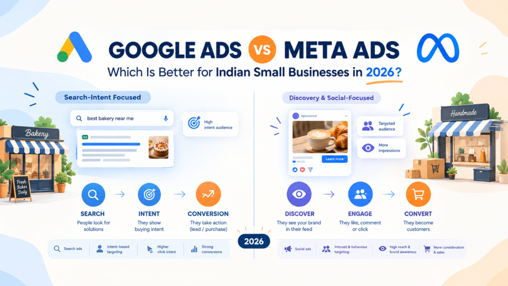 Google Ads vs Meta Ads India keywords shown in Rank Math SEO