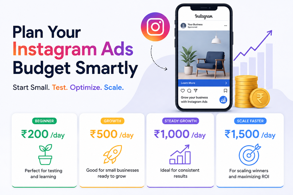 Instagram Ads budget planning for small businesses in India